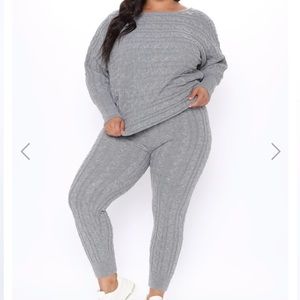 Got Me Chilled Down Sweater Set